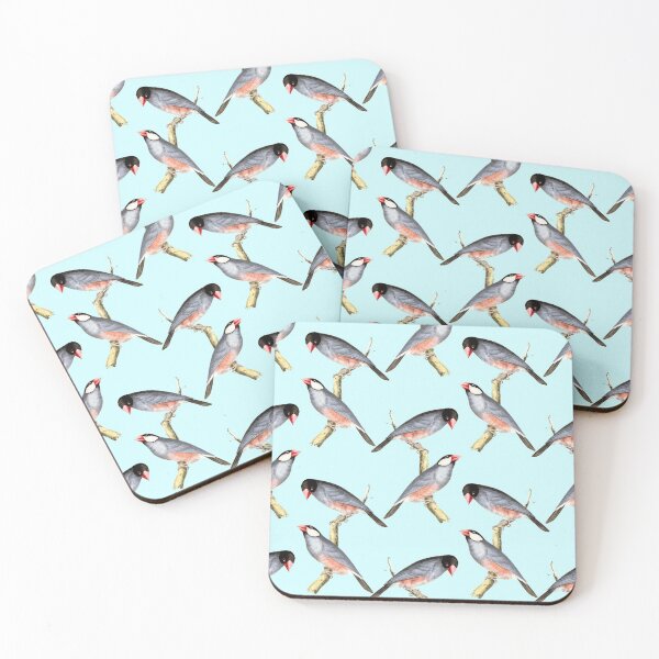 Item preview, Birds vintage background art designed and sold by Dutch-Design.