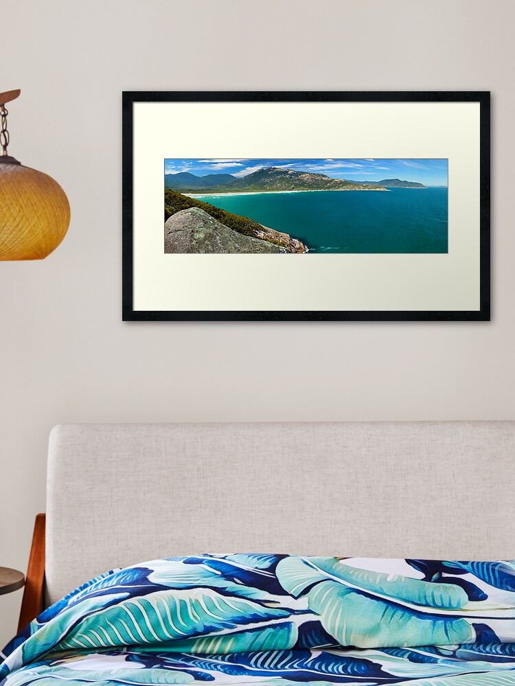 Thumbnail 1 of 7, Framed Art Print, Tidal River Beach, Wilsons Promontory, Victoria, Australia designed and sold by Chockstone.