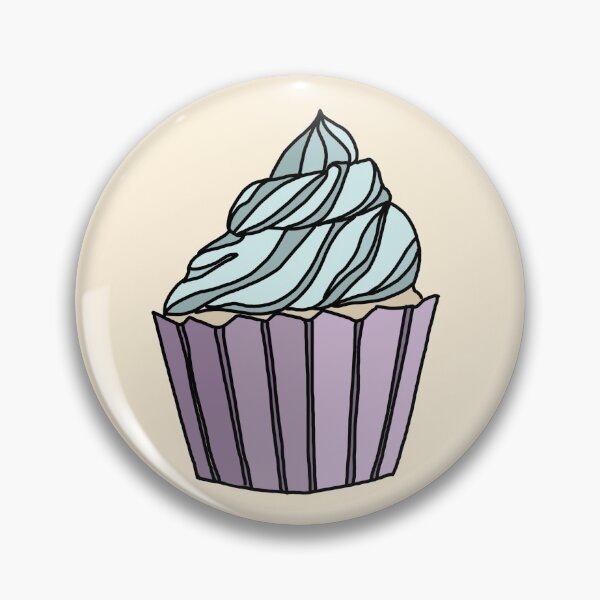 Item preview, Happy Birthday Blue Cupcake designed and sold by bassoongirl123.