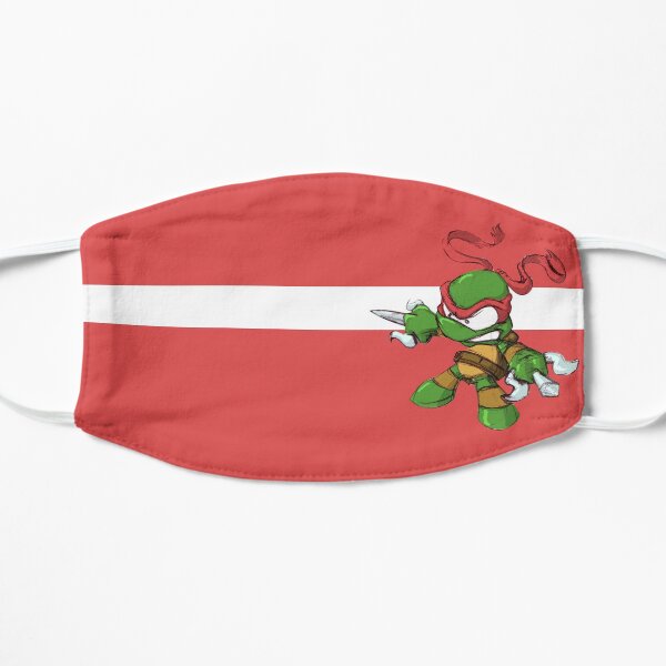 Raphael-Stripe Flat Mask