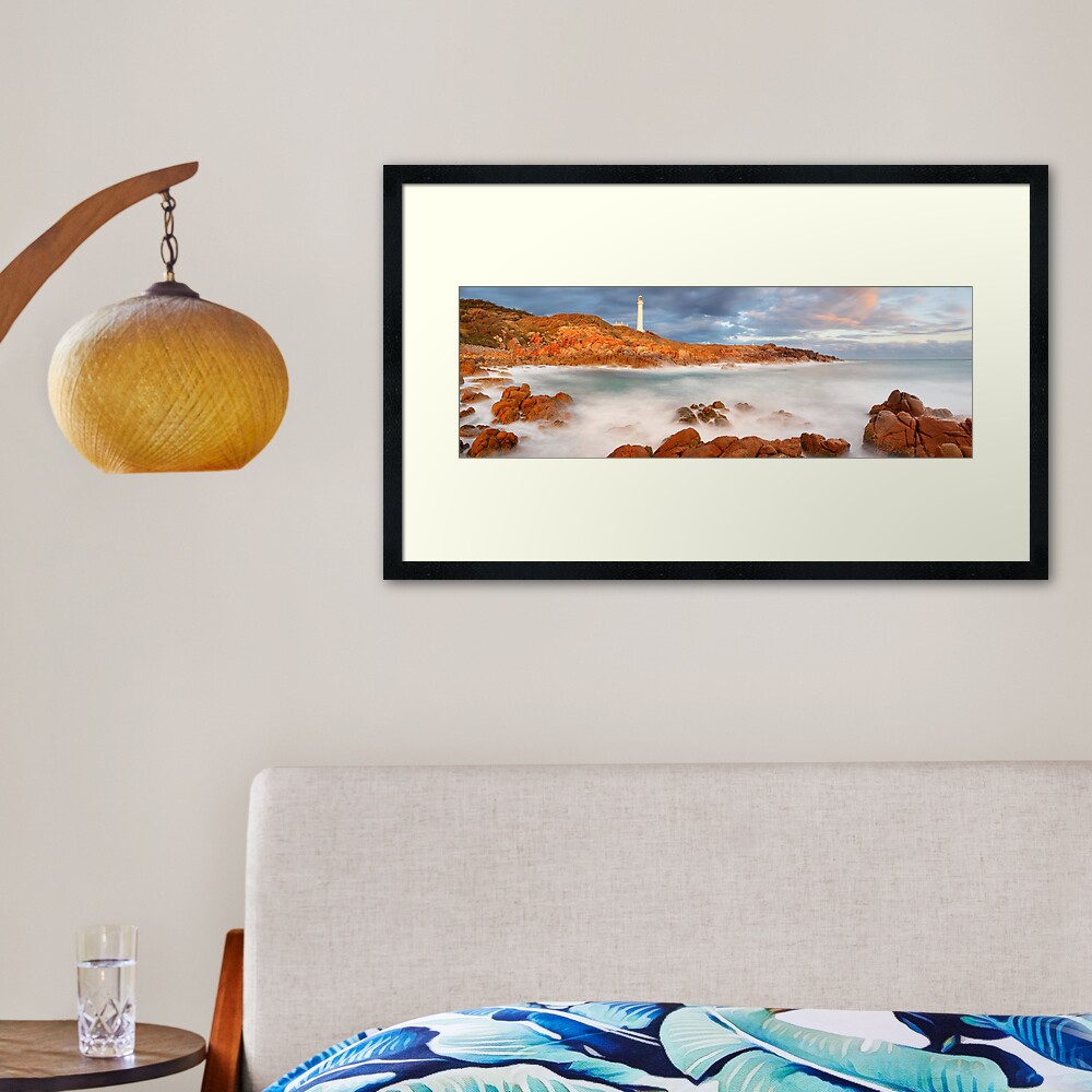 Point Hicks Lighthouse, Croajingolong National Park, Victoria, Australia Framed Art Print