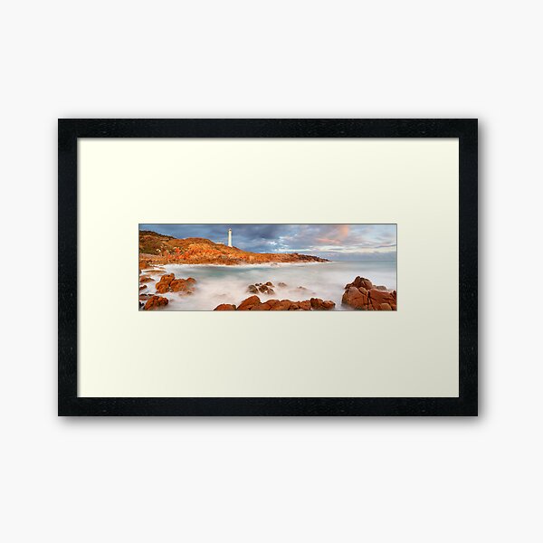 Point Hicks Lighthouse, Croajingolong National Park, Victoria, Australia Framed Art Print