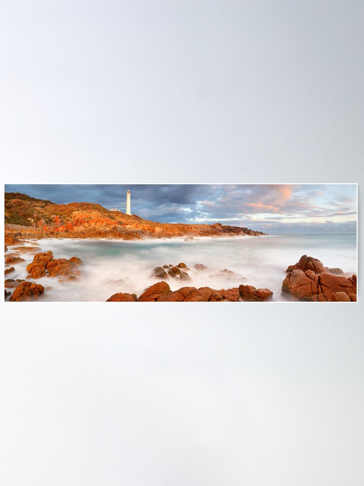 Alternate view of Point Hicks Lighthouse, Croajingolong National Park, Victoria, Australia Poster