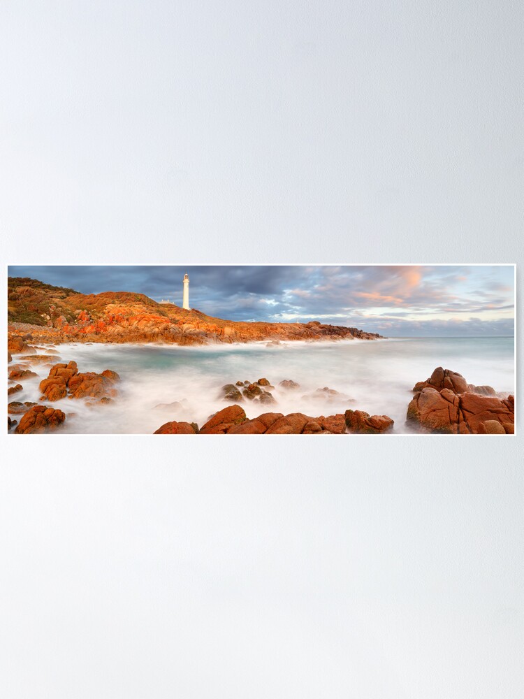 Alternate view of Point Hicks Lighthouse, Croajingolong National Park, Victoria, Australia Poster