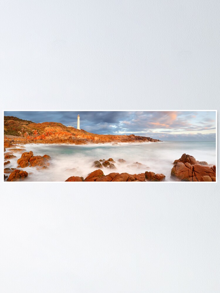 Alternate view of Point Hicks Lighthouse, Croajingolong National Park, Victoria, Australia Poster