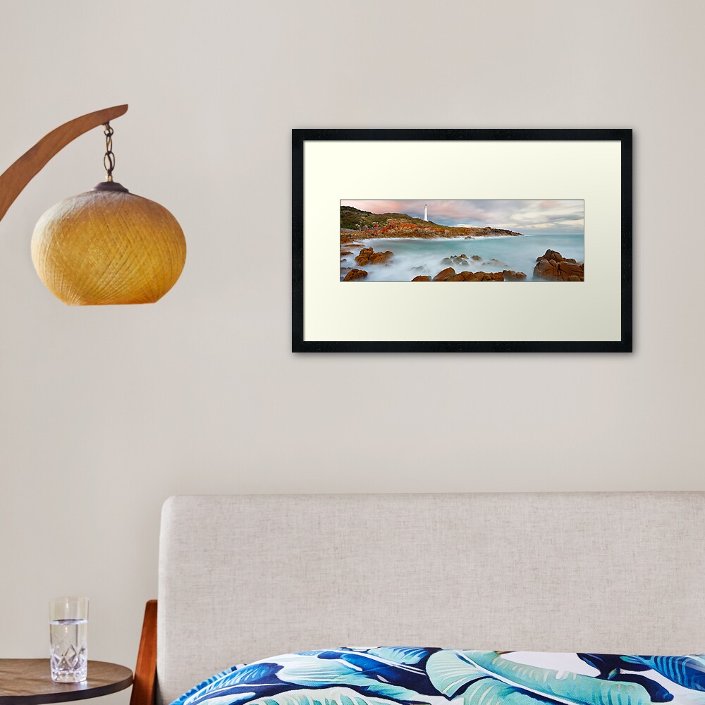 Point Hicks Lighthouse, Croajingolong National Park, Victoria, Australia Framed Art Print