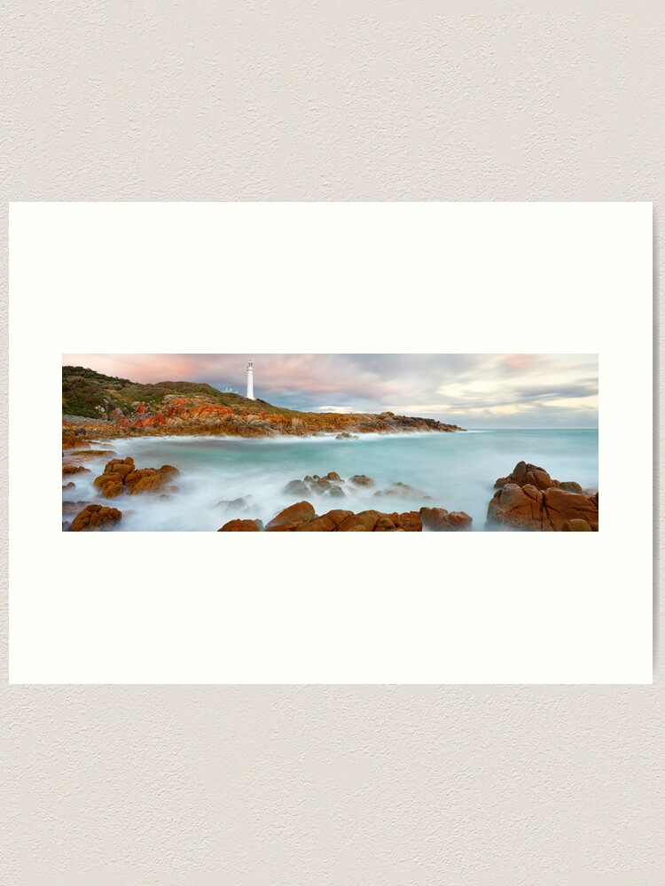 Alternate view of Point Hicks Lighthouse, Croajingolong National Park, Victoria, Australia Art Print