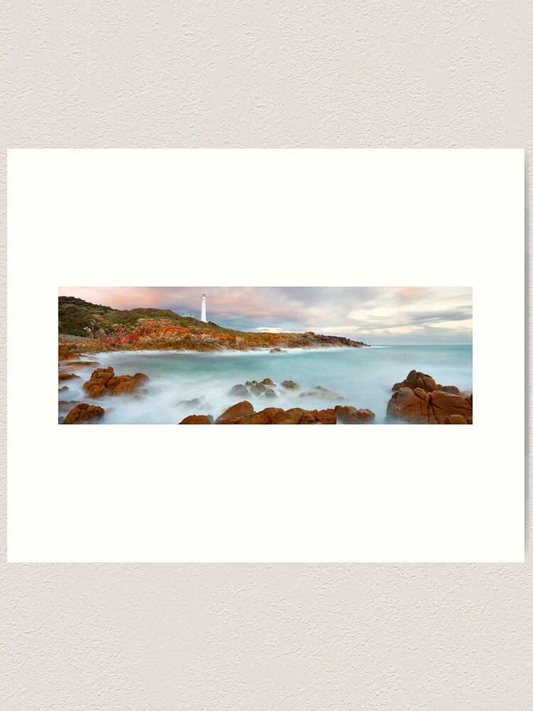 Alternate view of Point Hicks Lighthouse, Croajingolong National Park, Victoria, Australia Art Print