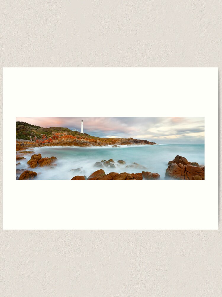 Alternate view of Point Hicks Lighthouse, Croajingolong National Park, Victoria, Australia Art Print