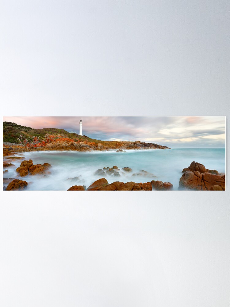 Alternate view of Point Hicks Lighthouse, Croajingolong National Park, Victoria, Australia Poster