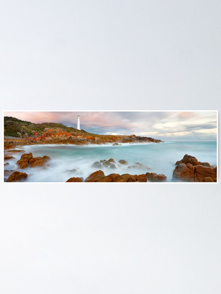 Alternate view of Point Hicks Lighthouse, Croajingolong National Park, Victoria, Australia Poster