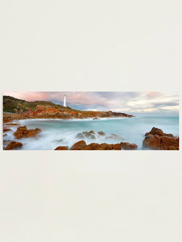 Alternate view of Point Hicks Lighthouse, Croajingolong National Park, Victoria, Australia Photographic Print
