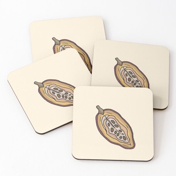 Item preview, Orange Brown Cacao Pod designed and sold by bassoongirl123.