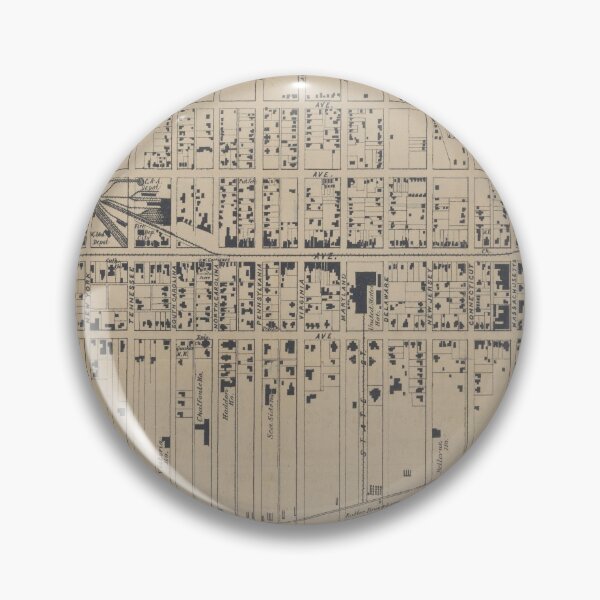 Item preview, Vintage Map of Atlantic City NJ (1880) designed and sold by BravuraMedia.