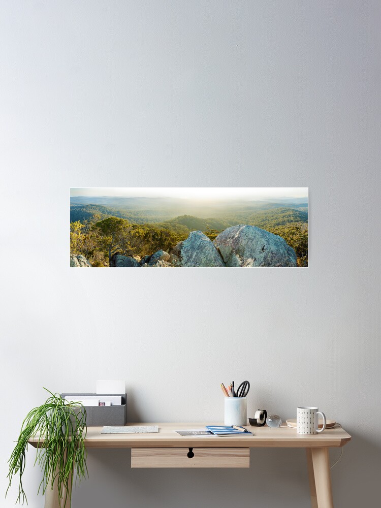 Thumbnail 2 of 3, Poster, Genoa Peak, Croajingolong National Park, Victoria, Australia designed and sold by Chockstone.