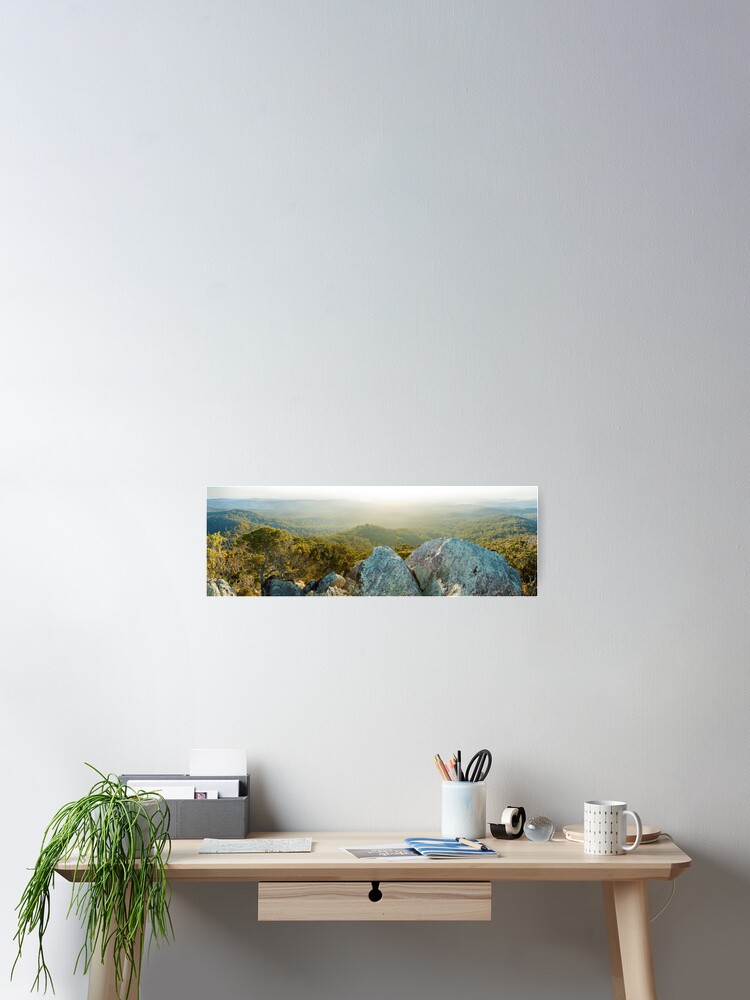 Thumbnail 2 of 3, Poster, Genoa Peak, Croajingolong National Park, Victoria, Australia designed and sold by Chockstone.