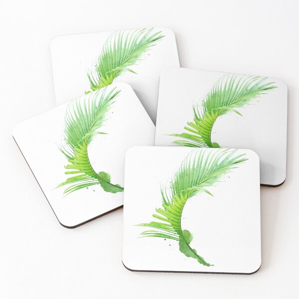 Item preview, Watercolor palm leaf designed and sold by adiosmillet.