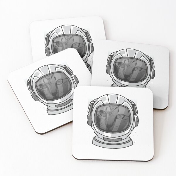 Item preview, Spce Cat in Astronaut Helmet designed and sold by jaydeecole.
