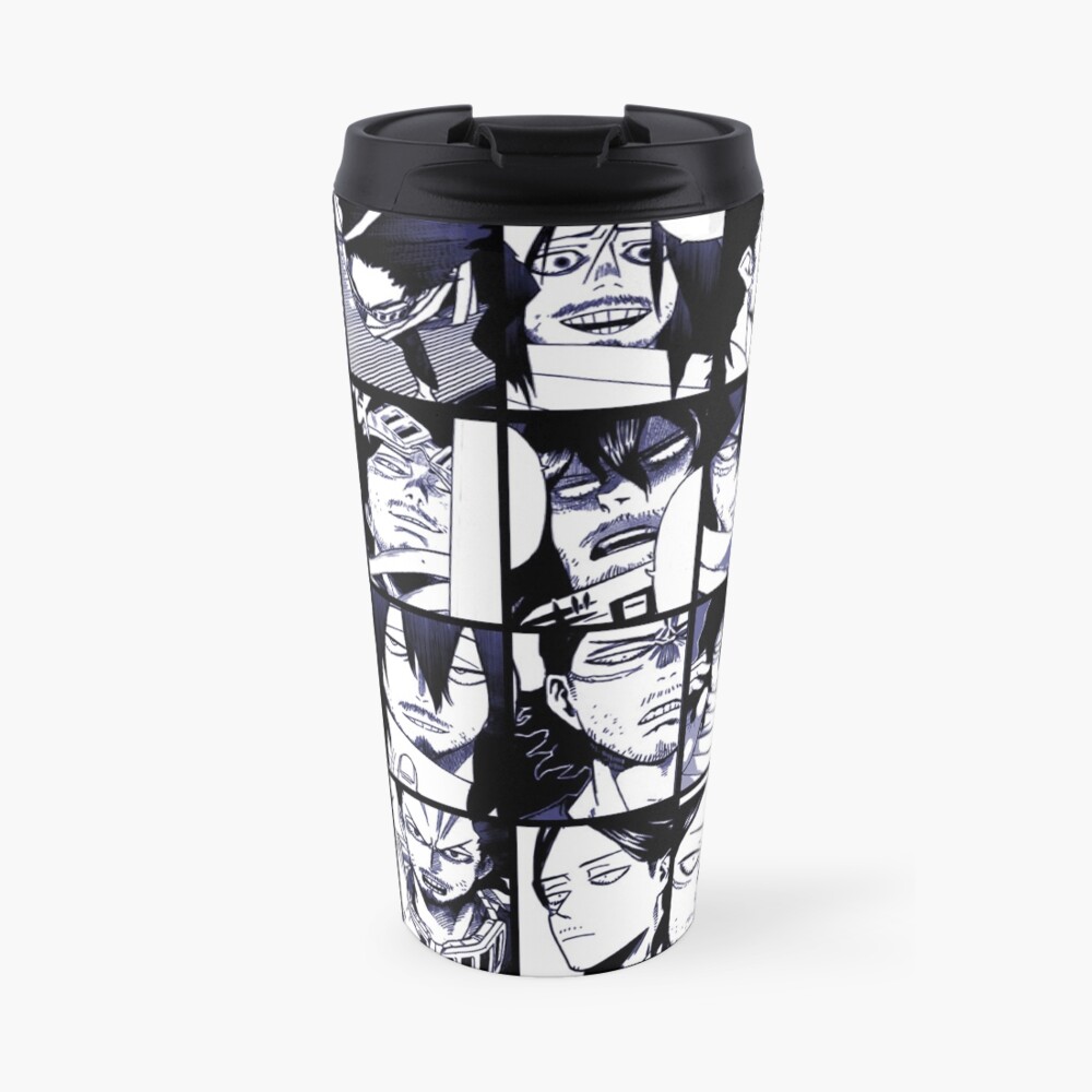 Aizawa Shota Collage Travel Mug