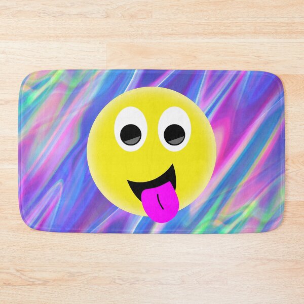 Item preview, emoji hologram print designed and sold by Gossip Rag.