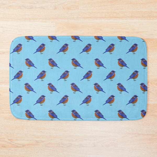 Item preview, Western Bluebird Pattern designed and sold by juliabohemian.