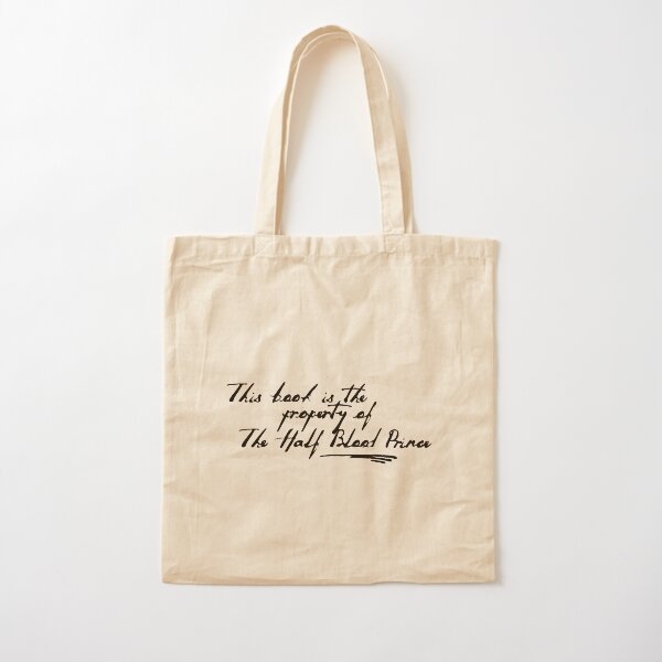 Eigentum des Halbblutprinzen Baumwolltasche