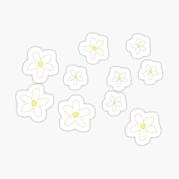 daisies Sticker