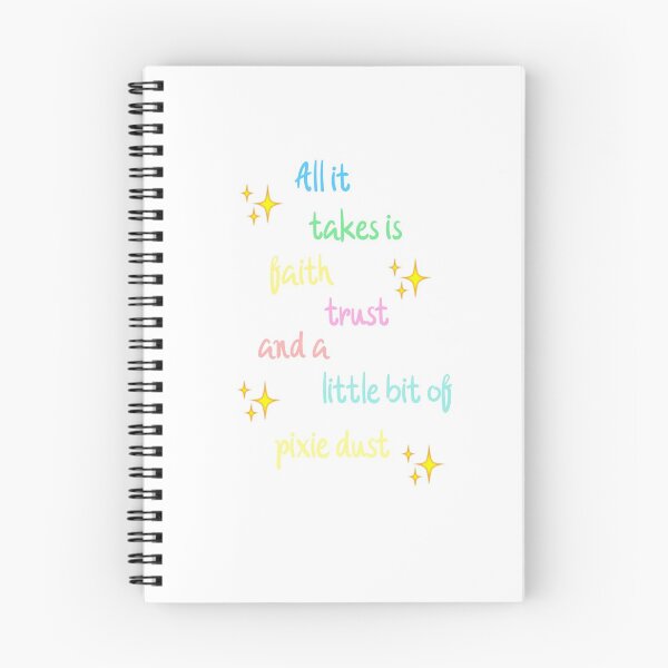 Item preview, faith, trust, and pixie dust designed and sold by chloepopcandy.
