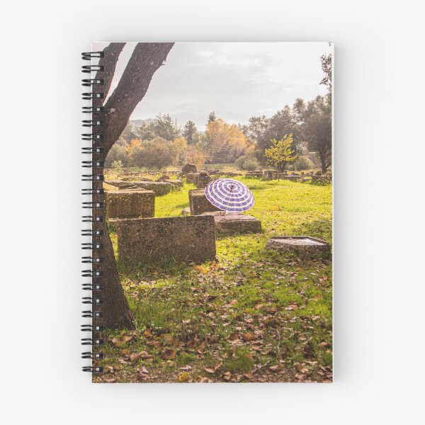 Item preview, Archaeological Site of Olympia with Umbrella designed and sold by KensLensDesigns.