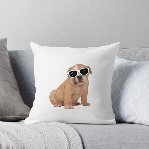 Item preview, Cool Bulldog Puppy with Sunglasses designed and sold by LunaGiftDesigns.