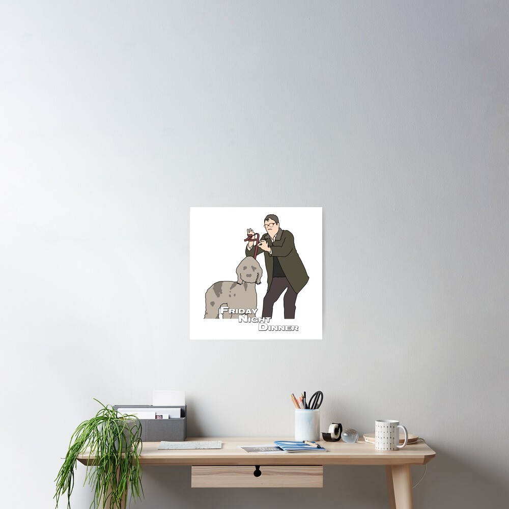 "Jim & Milson Friday Night Dinner (Series 6 Inspired)" Poster by