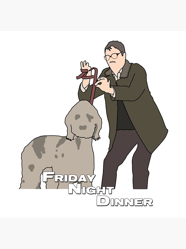 "Jim & Milson Friday Night Dinner (Series 6 Inspired)" Poster by