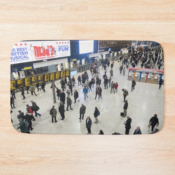 Item preview, London Waterloo Station and concourse designed and sold by Martin Berry Photography.