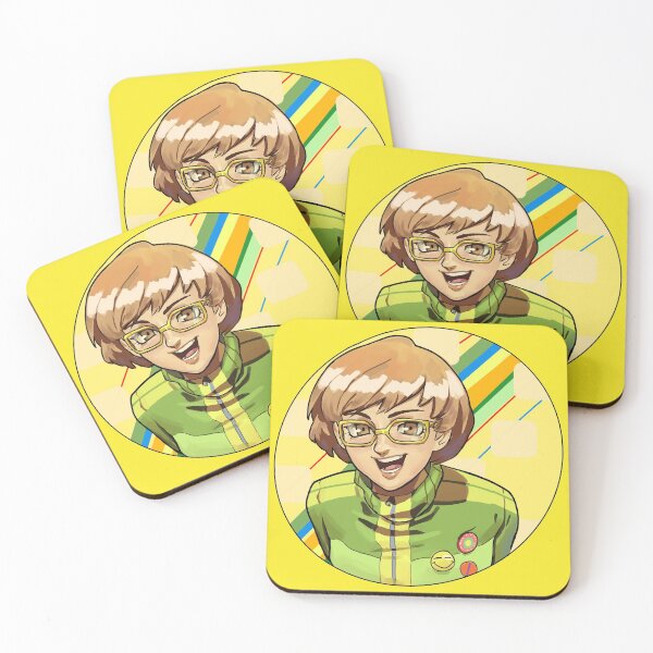 Item preview, Persona 4 -- Chie Icon (Glasses) designed and sold by JumboManMerch.