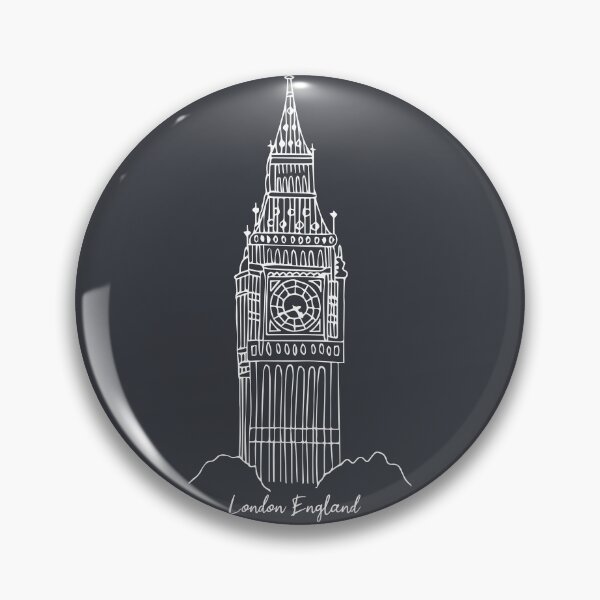 Item preview, London Sketches Big Ben designed and sold by AbiBurtDesigns.