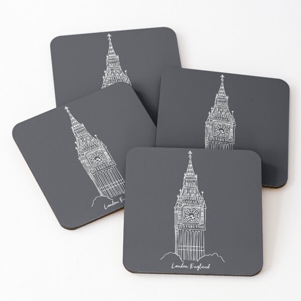 Artikelvorschau, London skizziert Big Ben entworfen und verkauft von AbiBurtDesigns.