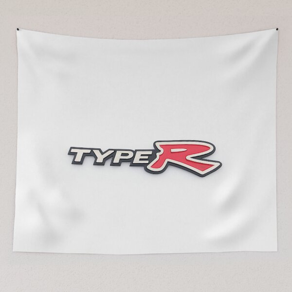 Item preview, Type R Logo Poster – Iconic Honda Racing Emblem Art designed and sold by Road To Track.