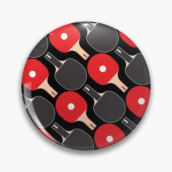Item preview, Ping Pong Paddle and Ball Pattern (Black) designed and sold by BuiceJox.
