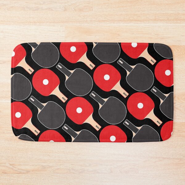 Item preview, Ping Pong Paddle and Ball Pattern (Black) designed and sold by BuiceJox.