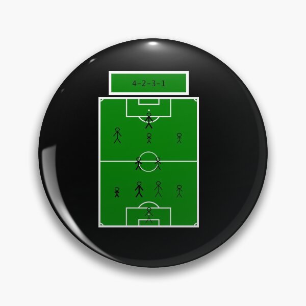 Item preview, 4-2-3-1 football formation designed and sold by Bammodesigns.