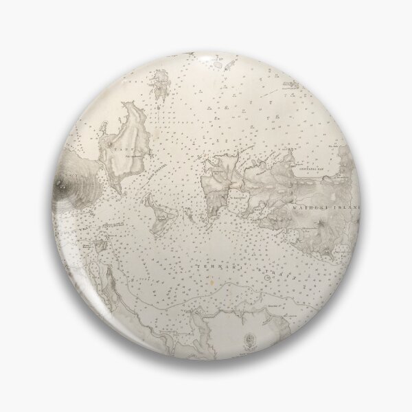 Item preview, Vintage Map of Auckland Harbor New Zealand (1857) designed and sold by BravuraMedia.