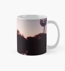 Windmill sunset Mug