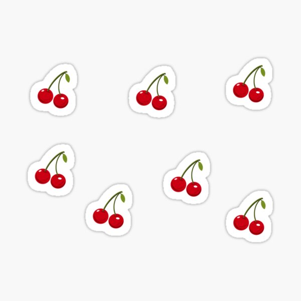 cherry sticker pack Sticker