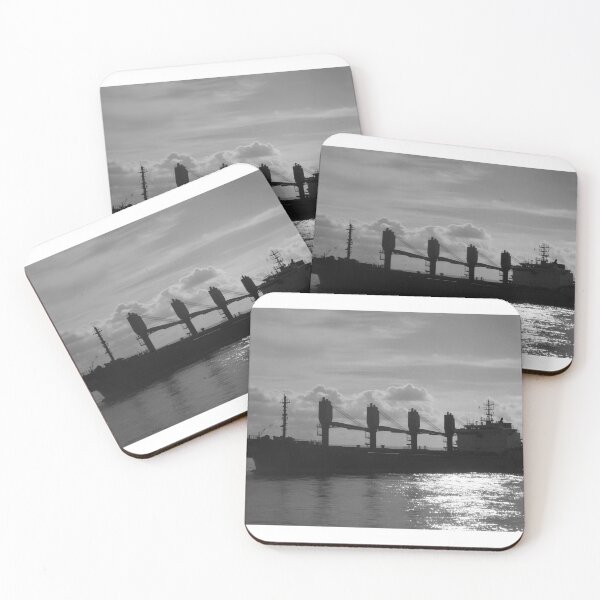 Item preview, A Ship at Anchor in Thames Estuary designed and sold by golan22may.