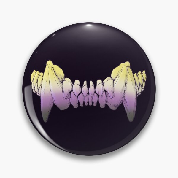 Item preview,  Fangs- NonBinary designed and sold by TeddiBura.