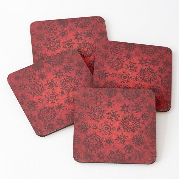 Item preview, floral flowers red pattern designed and sold by tarixukx.