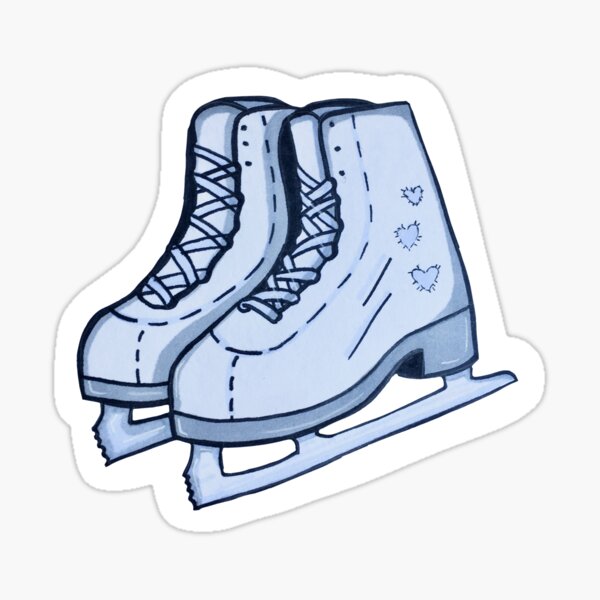 Item preview, Little Pair of Ice Skates designed and sold by Artsy-Neela.