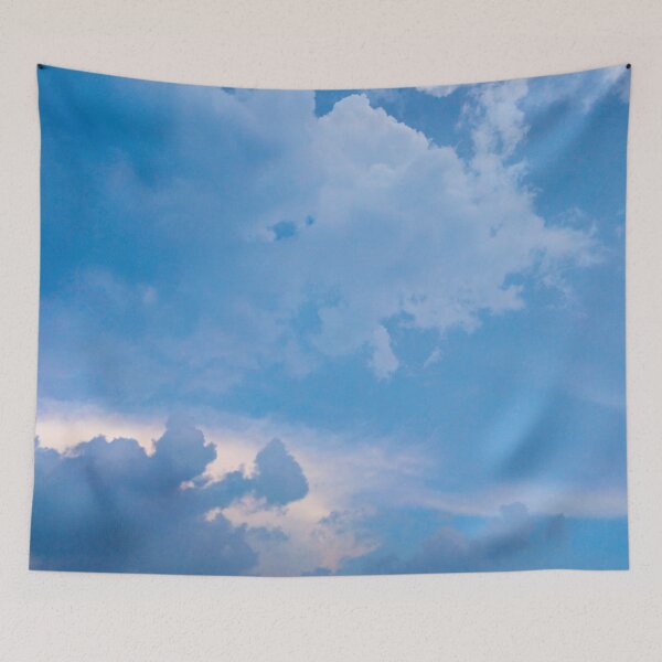 Item preview, Aesthetic Blue Clouds designed and sold by bydami.