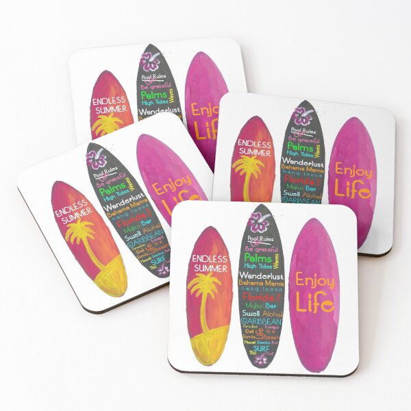 Item preview, Surfboard Philosphy  - Enjoy Life, Travel and Surf designed and sold by artshop77.