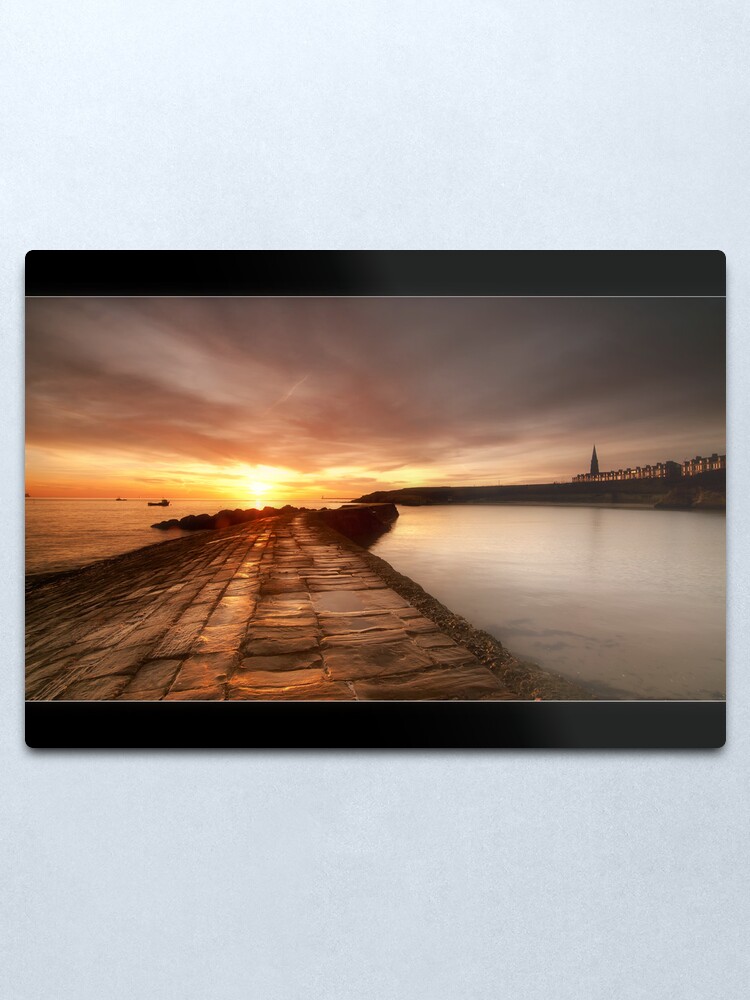 Alternate view of Cullercoats Metal Print
